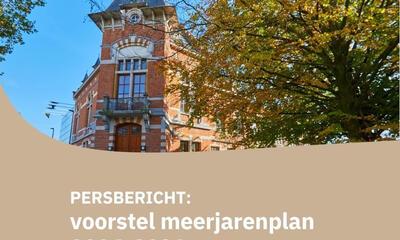 Voorstel meerjarenplan